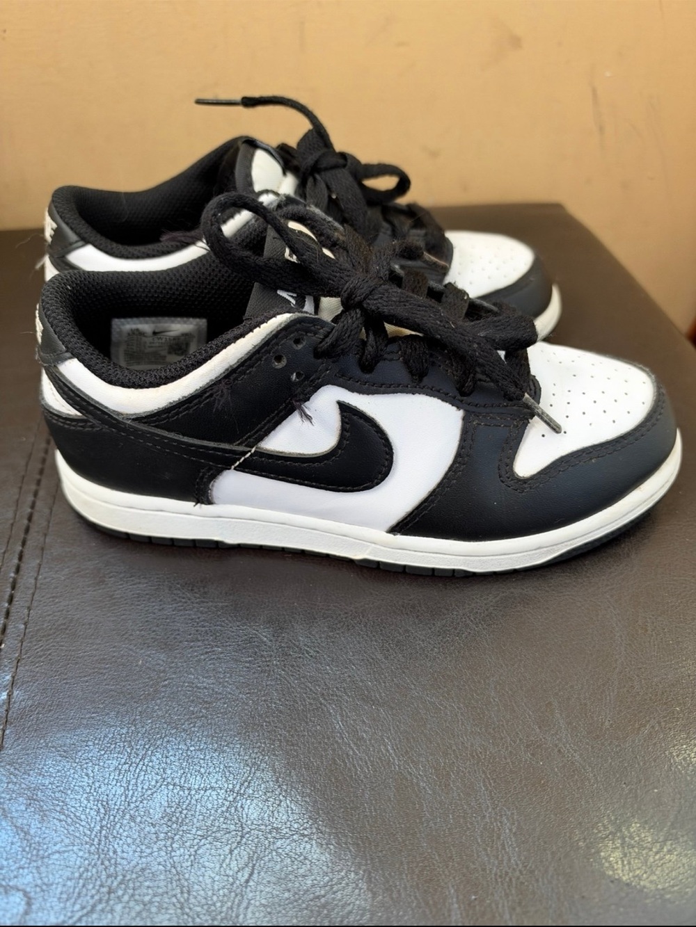 adidas Kids Black and White Low-Top Sneakers